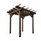 Highwood Usa Bodhi 8 x 8 Poly Outdoor Pergola Gazebo AD-PGLA0808-ACE - alternate 1